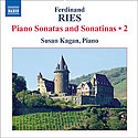 Ferdinand Ries: Piano Sonatas and Sonatinas (Complete), Vol. 2